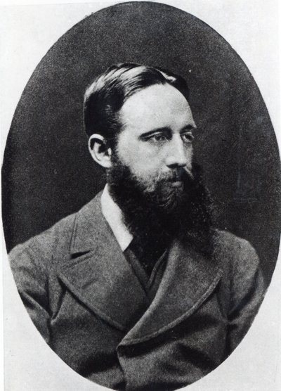 Richard Jefferies, ca. 1882 af English Photographer